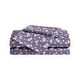 preview thumbnail 59 of 87, Betsey Johnson Printed Novelty Sheet Sets Cowgirl Disco Purple - Full