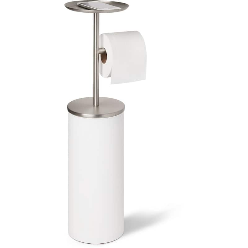 Umbra 1012487 Portaloo Free Standing Vertical Toilet Paper Holder