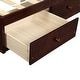 preview thumbnail 13 of 11, Twin Size Platform Bed Daybed with 3 Storage Drawers,Oak