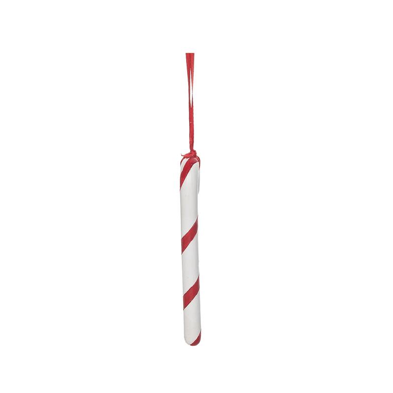 Transpac Resin 6.25 in. Multicolor Christmas Candy Cane Ornament