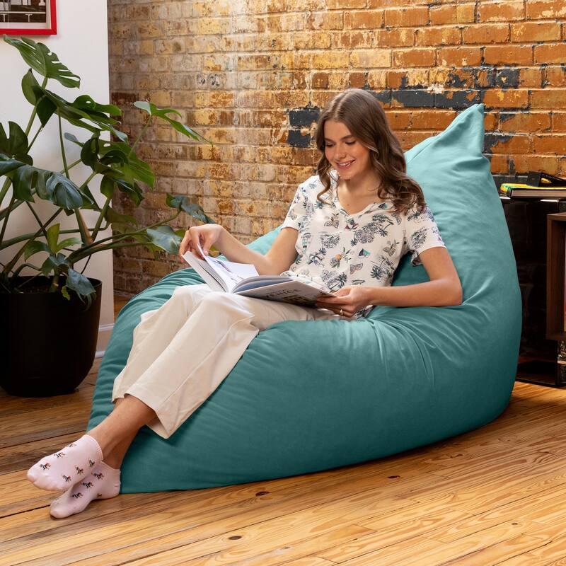 Jaxx Pillow Saxx 5.5-Foot Bean Bag Giant Floor Pillow