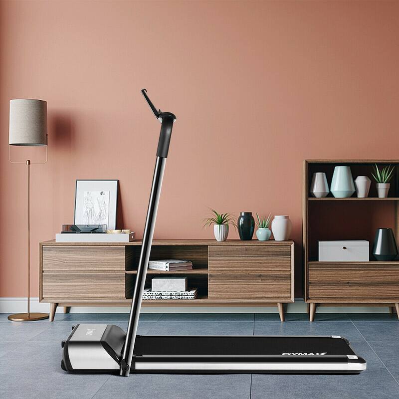 Gymax 450W Ultra-thin Electric Folding Treadmill Motorized Running
