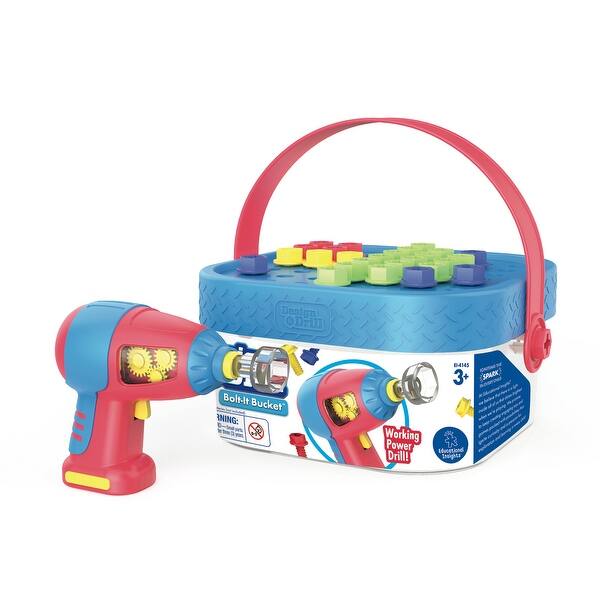 slide 2 of 5, Educational Insights Design & Drill Bolt-It Bucket Multi - Kids