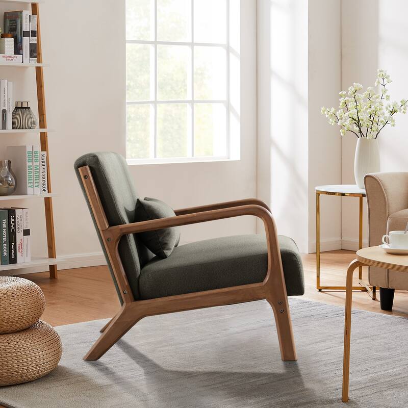 Aston Modern Solid wood Accent Chair