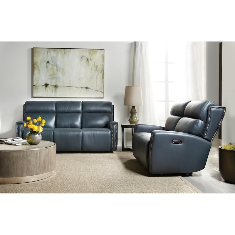 Hooker Furniture SS704-RUTHE-POWER-SOFA Ruthe 81" Wide Leather Power