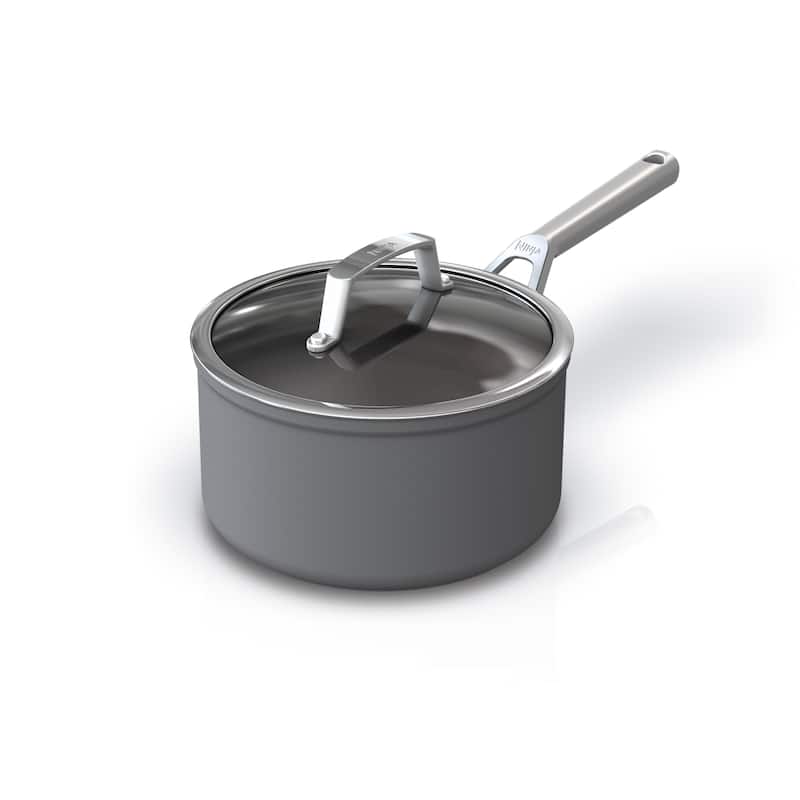 Ninja Foodi NeverStick Premium 3.5-Quart Saucepan with Glass Lid