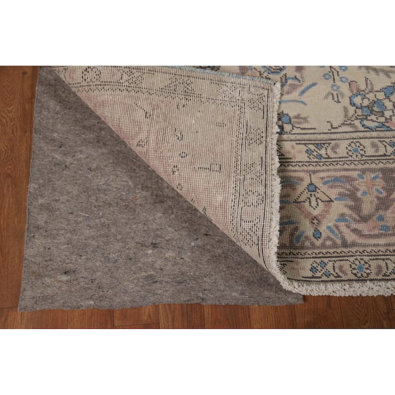 Tabriz Persian Area Rug Hand-Knotted Oriental Wool Carpet - 6'8"x 9'7"