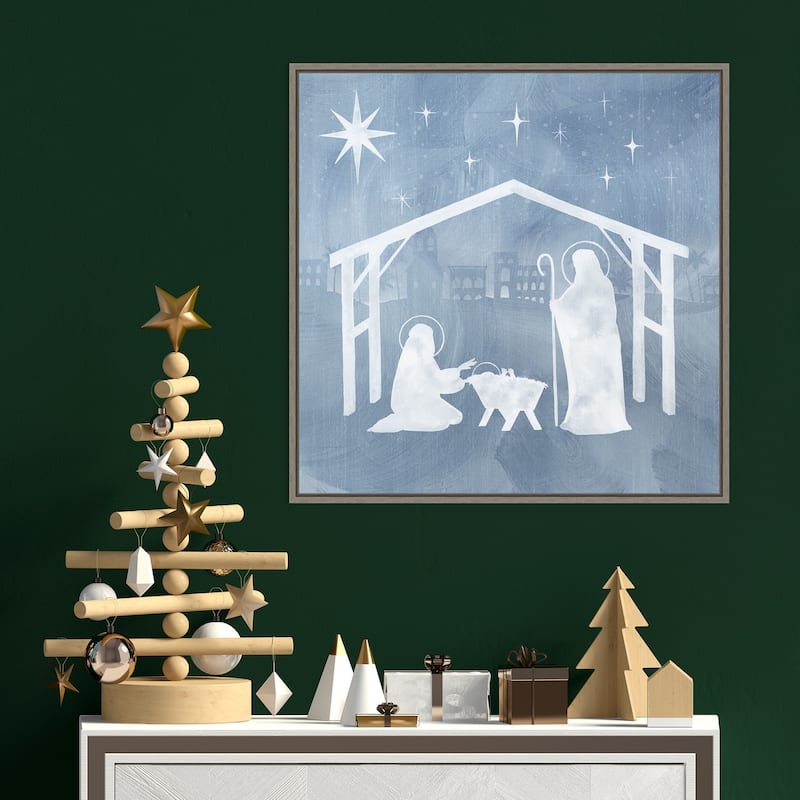 Star of Bethlehem I by Grace Popp Framed Canvas Wall Art