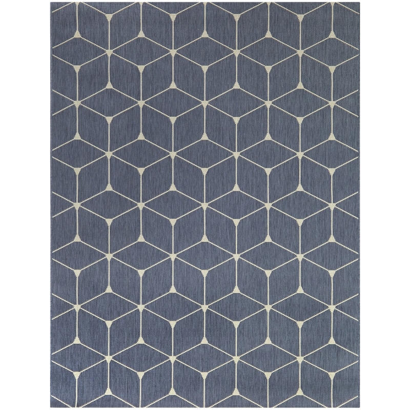 Macsen Geometric Indoor/Outdoor Area Rug
