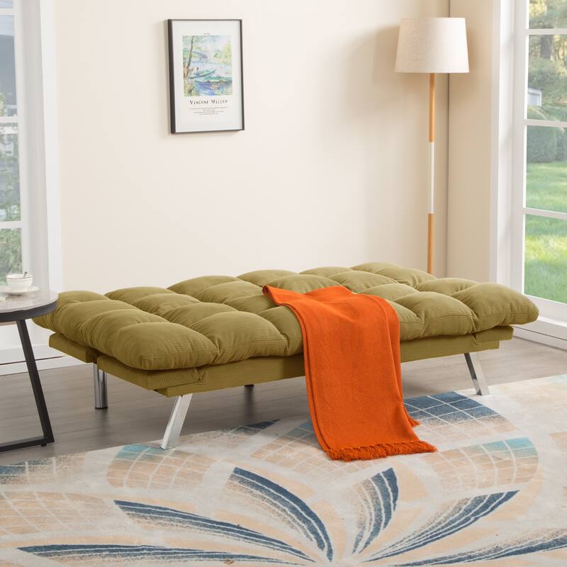 Multifunctional Sofa Bed,Foldable 2-Seater Sofa