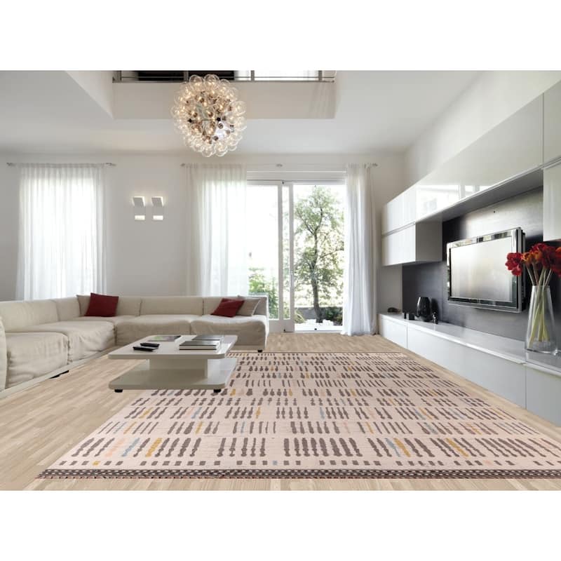 Moroccan Oriental Large Area Rug Handmade Living Room Wool Carpet - 11'9"x 18'9"