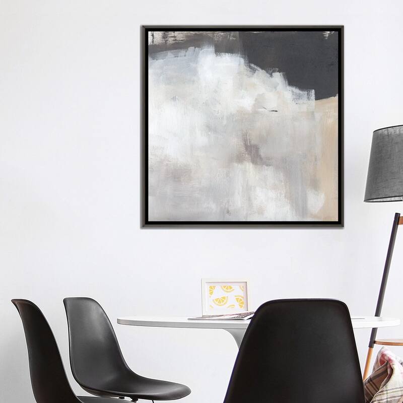 iCanvas "Neutral Abstract I" by Jennifer Paxton Parker Framed