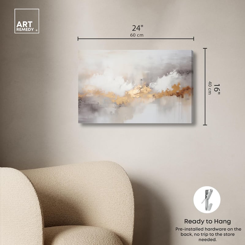 Golden Hour I Canvas by Art Remedy, Gallery Wrapped