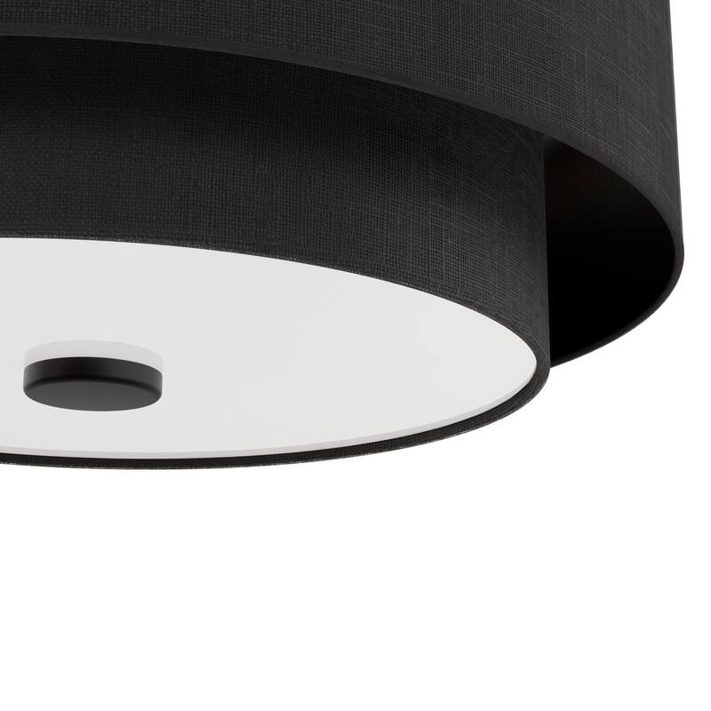 Hunter + Jasmine Roth Brookside 2-Light Flush Mount Ceiling Light - Hallway, Bathroom, Entry, Laundry - Transitional - Designer!