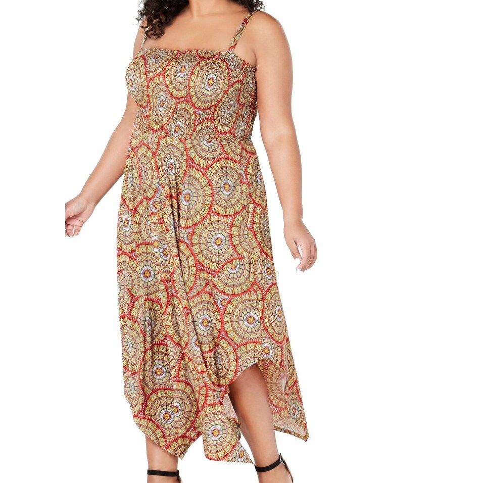 maxi handkerchief dress