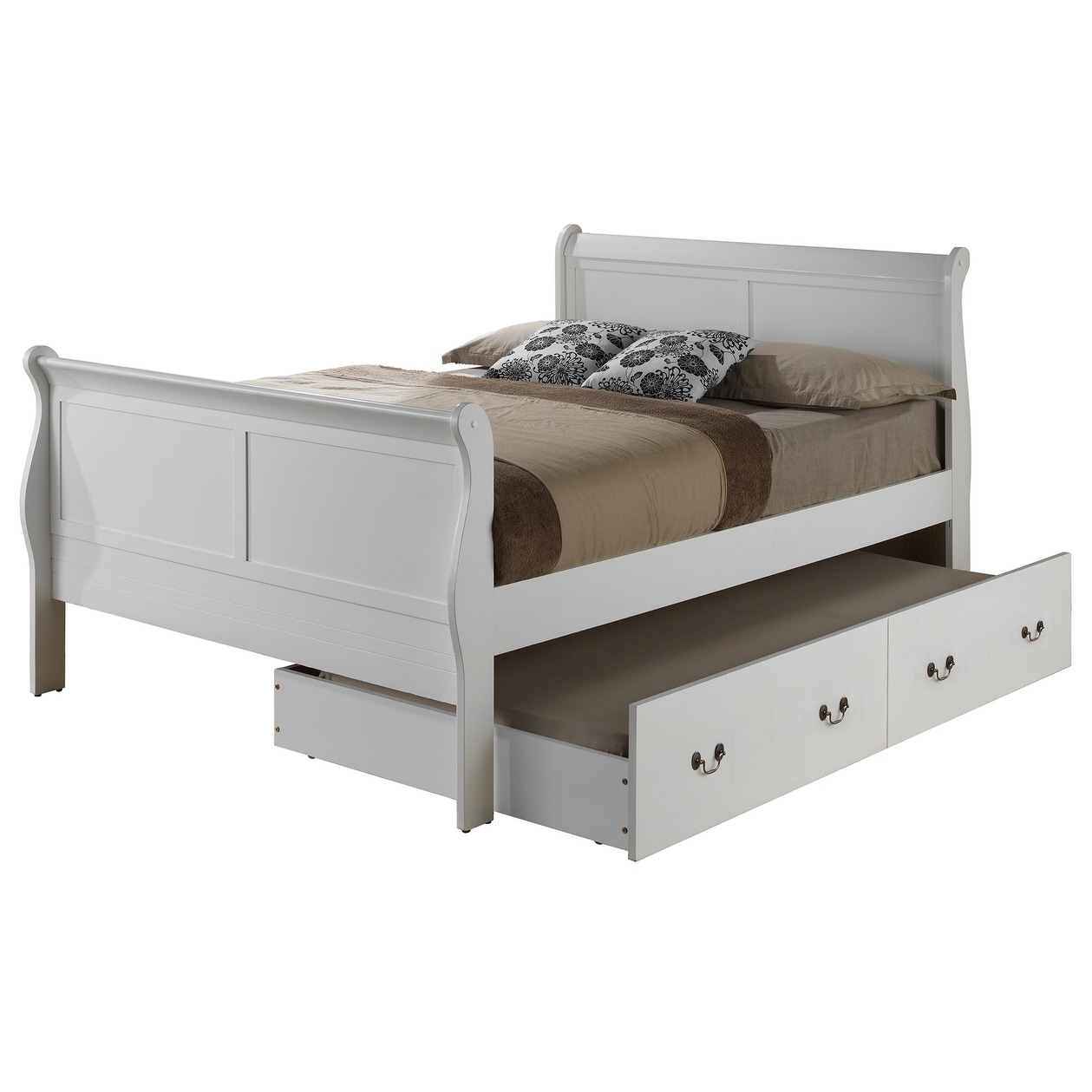 Glory Furniture Louis Phillipe Trundle Bed - On Sale - Bed Bath & Beyond -  36761078