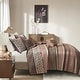 preview thumbnail 4 of 11, Madison Park Dartmouth 5 Piece Jacquard Quilt Set with Throw Pillows