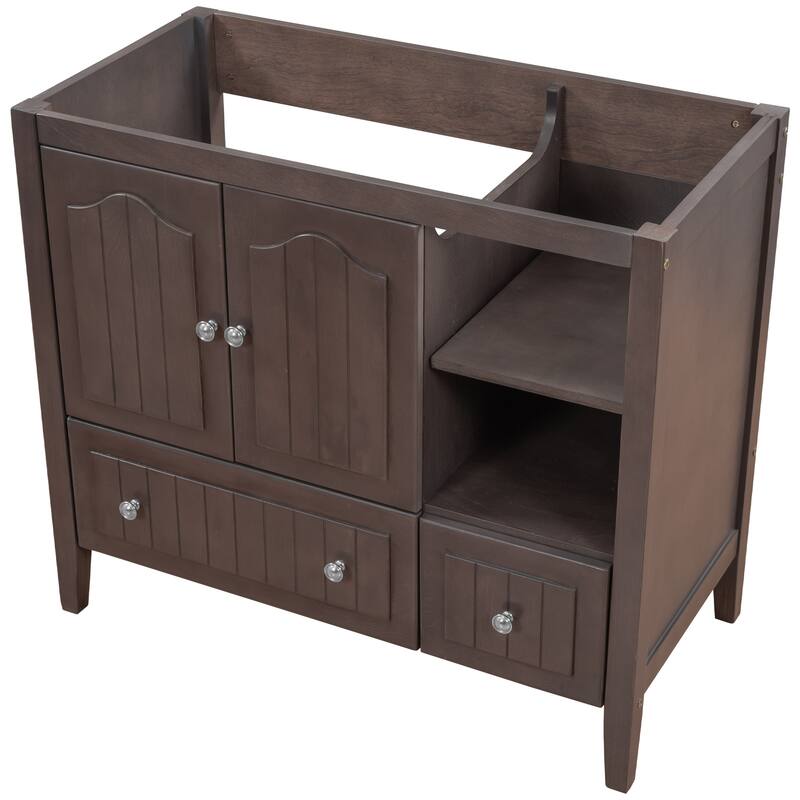 36" Bathroom Vanity with Solid Wood Frame