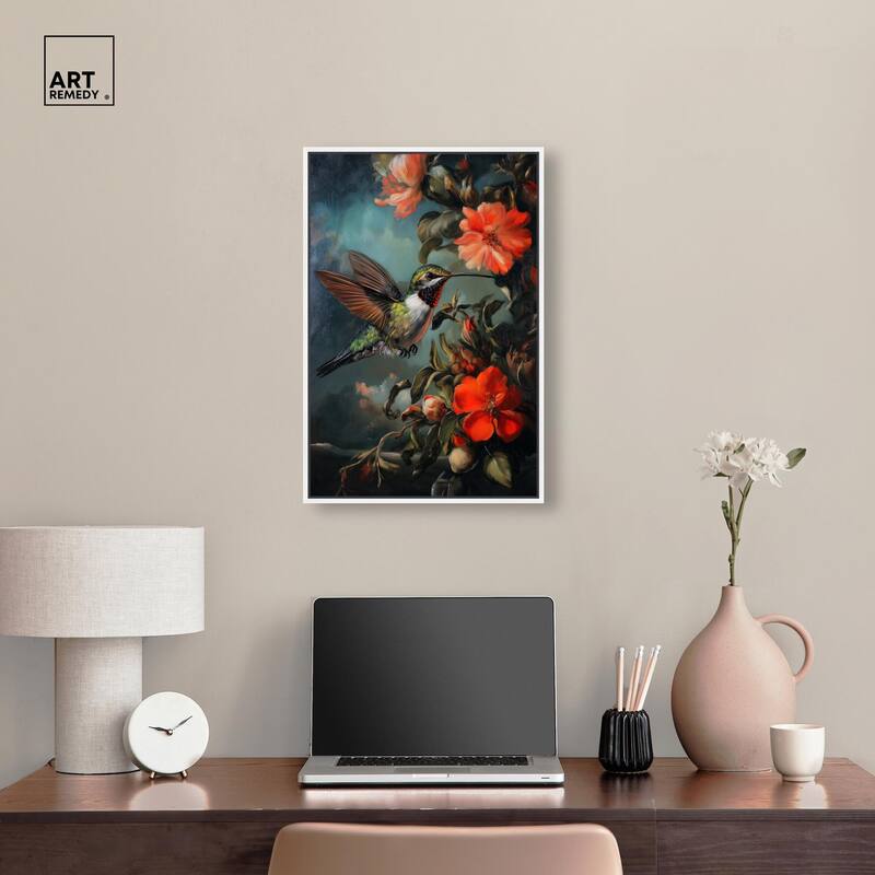Whirring Wings II Canvas by Art Remedy
