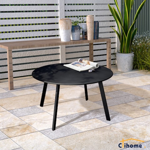 MODWAY Brisbane Natural Teak Wood Outdoor Patio Side Table Eei 5604 Nat