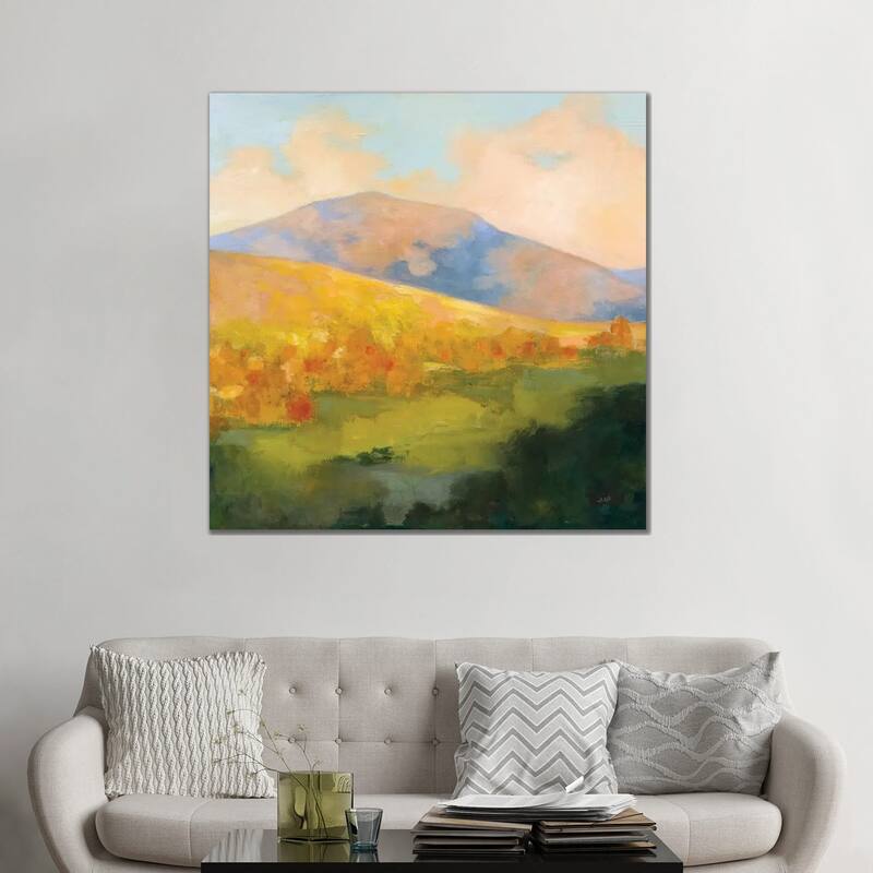 iCanvas "Mountain Morning" by Julia Purinton Canvas Print