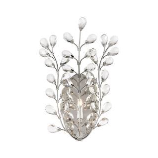 Elk Home Crystique Polished Chrome With Crystal 1 Light Sconce