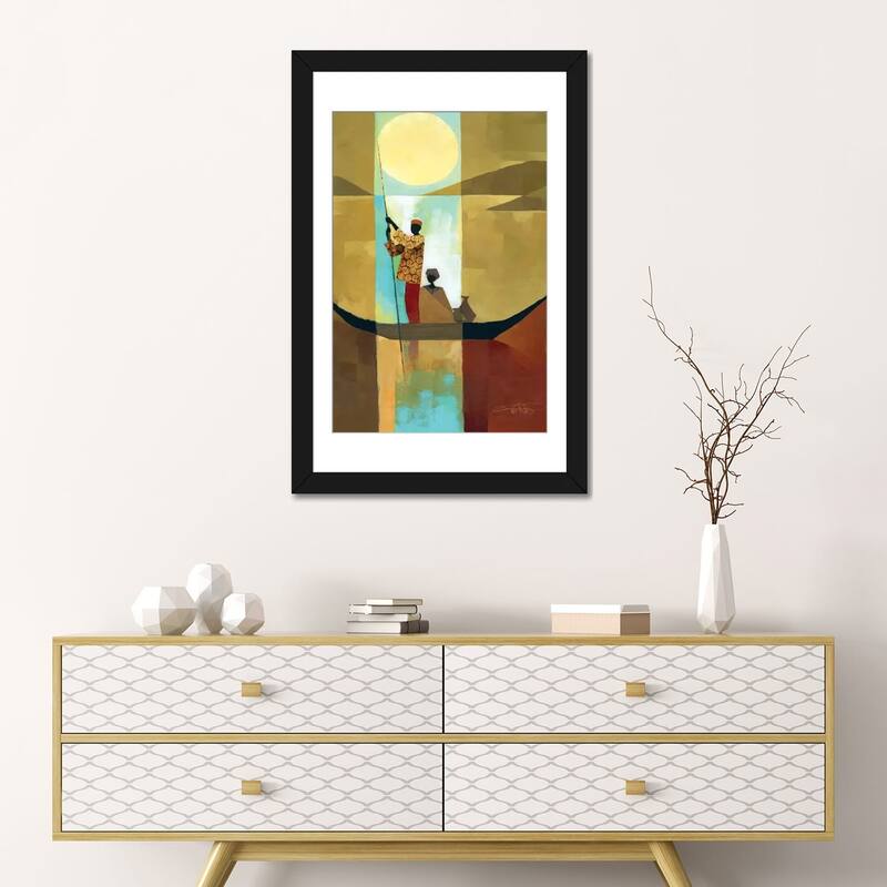 iCanvas "On The River I" by Keith Mallett