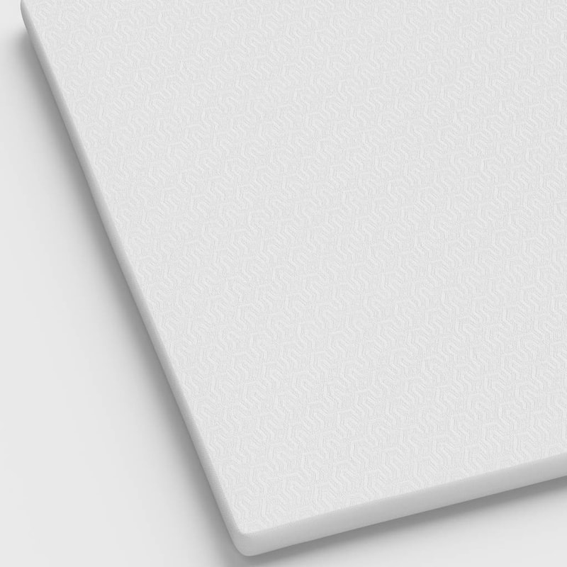 3" White Gel Memory Foam California King Mattress Topper