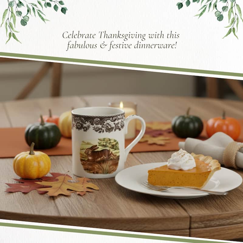 Spode Woodland Mug Assorted Animals - 16 Oz