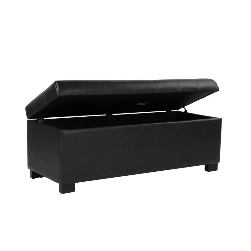 Porch & Den Camero Tufted Storage Bench