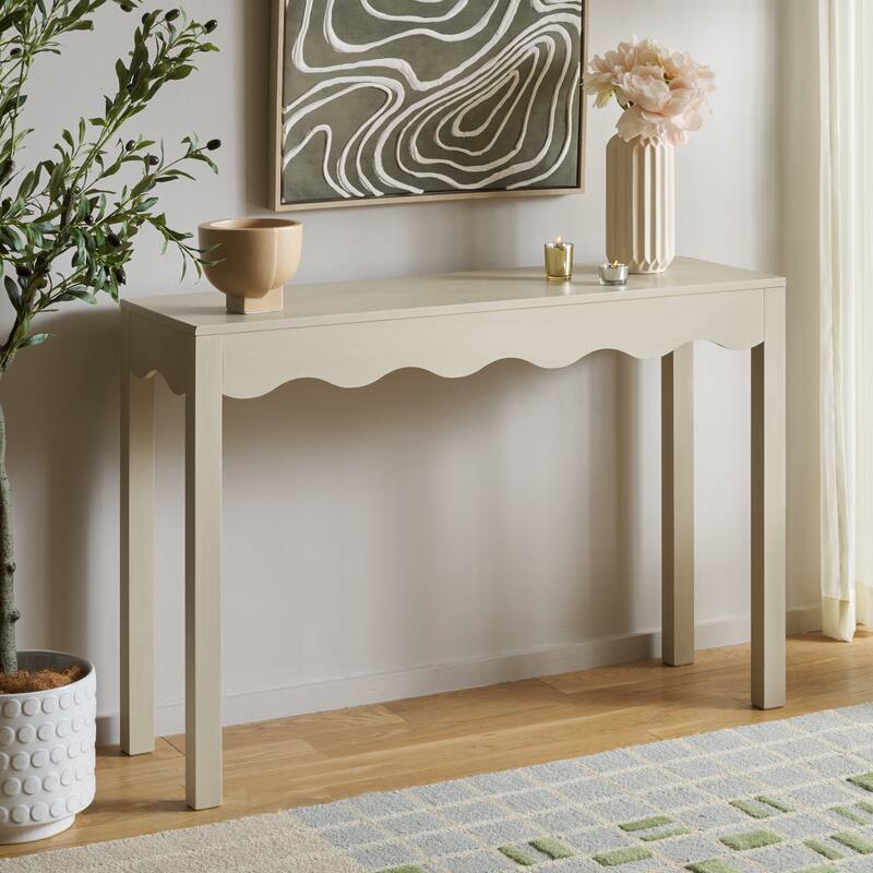 SAFAVIEH Home Lilith Wave Console Table - 43"W x 14"D x 30"H