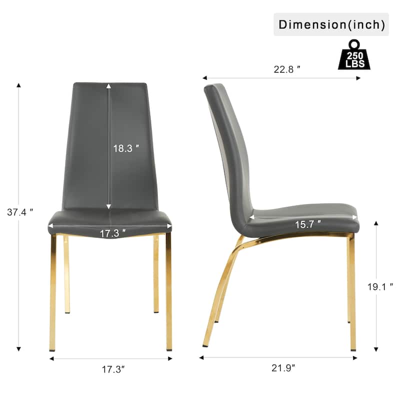Upholstery Dining Chairs Set of 4