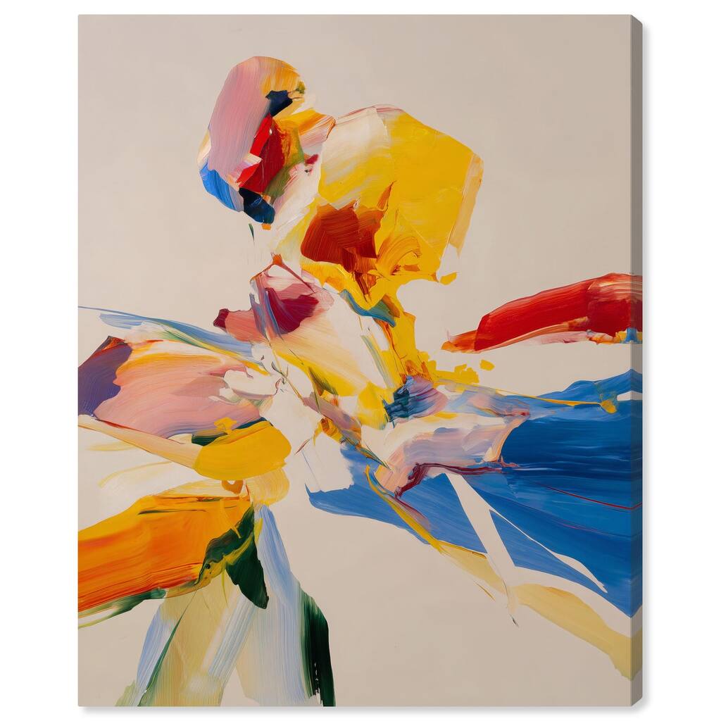 Flippant Bloom I Canvas by Art Remedy, Gallery Wrapped