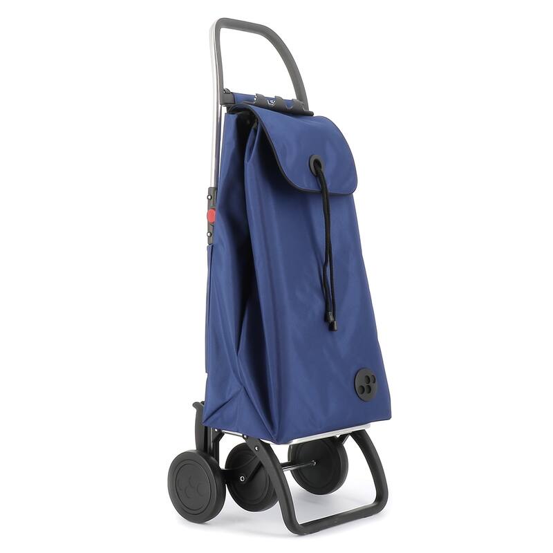 Rolser I-Max MF 4 Wheel Foldable Shopping Trolley - 15.35 in. W x 41.34 in. H x 12.6 in. D