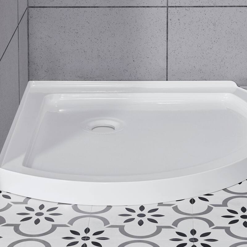 Ove Decors 15SKA-BREE34-AC Breeze 34" L x 34" W x 73.25" H Round