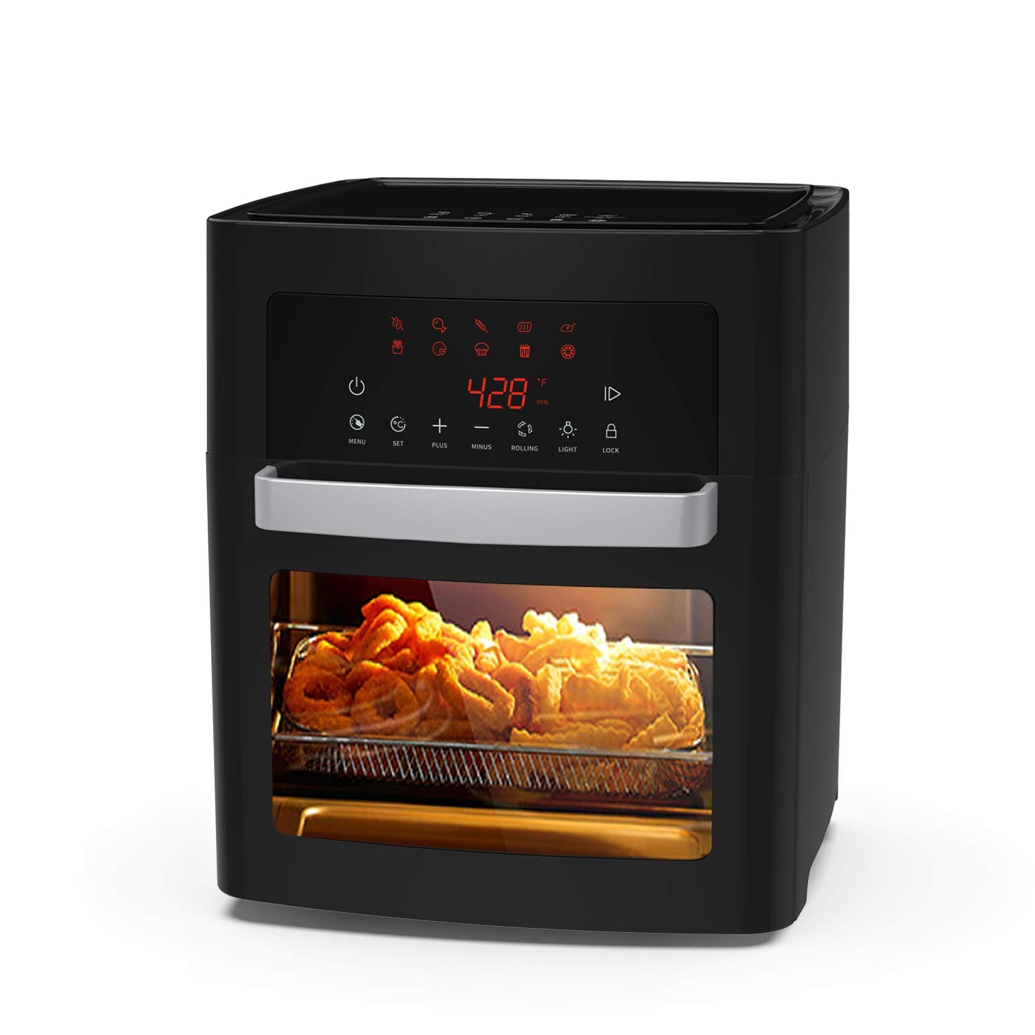 Power air fryer oven in black on sale