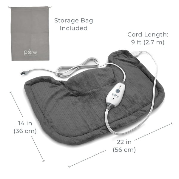 Pure Enrichment® PureRelief® Neck & Shoulder Heating Pad Bed Bath