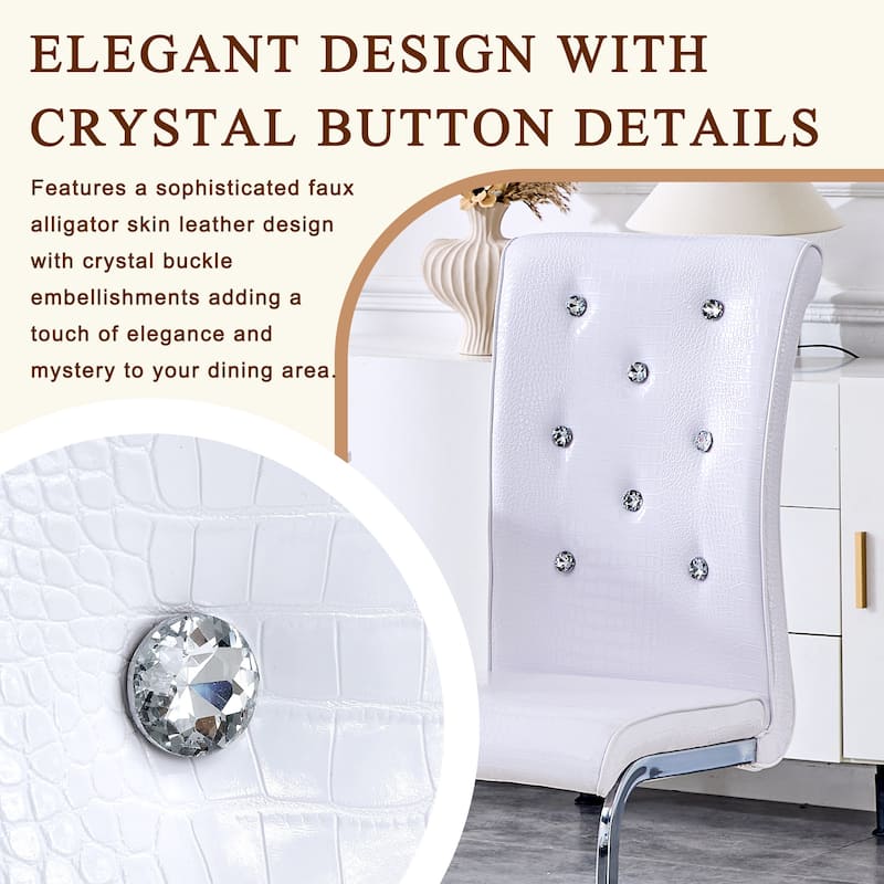 Set of 2 Retro Dining Chairs