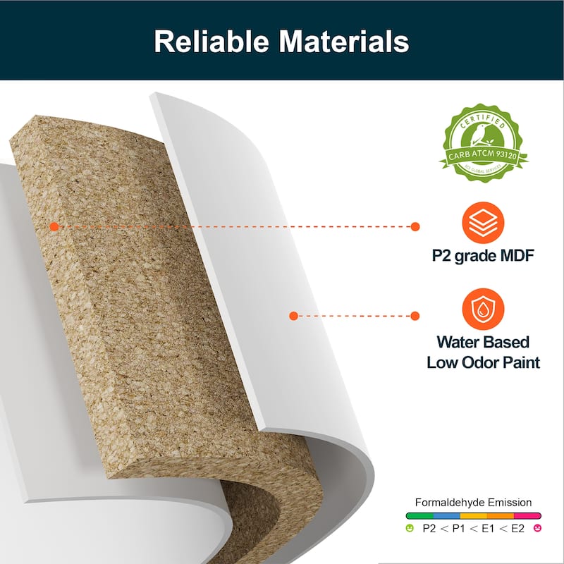 Modern 59-inch TV Stand with LED Lights & Storage