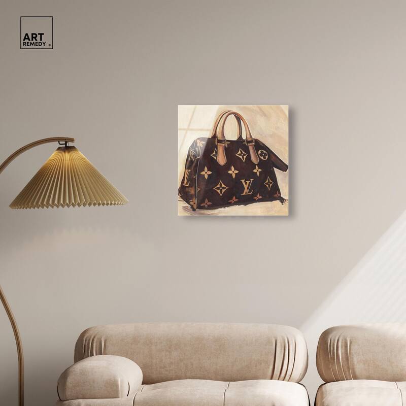 Doll Memories Majestic Monogram Acrylic by Art Remedy, Ready to Hang