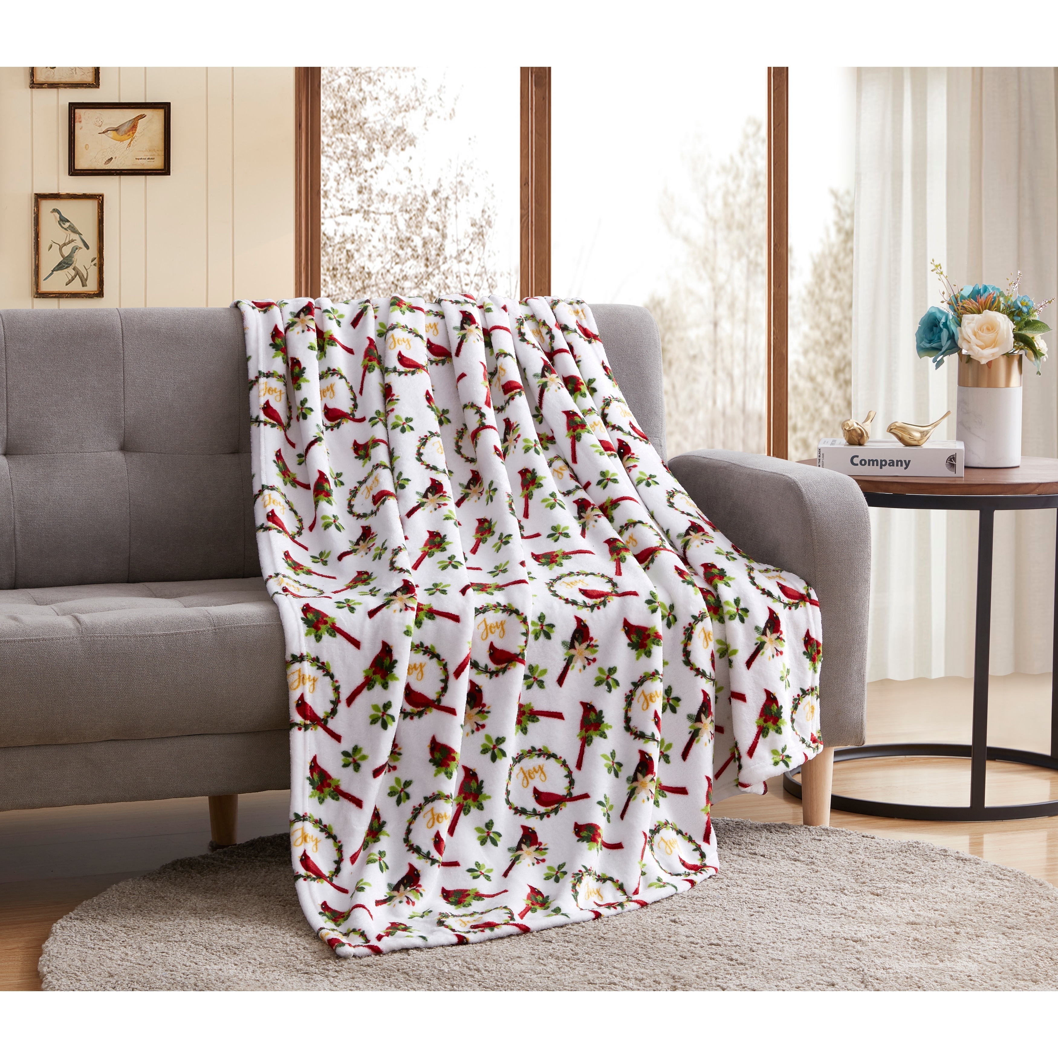 Cardinal blanket throw 2025