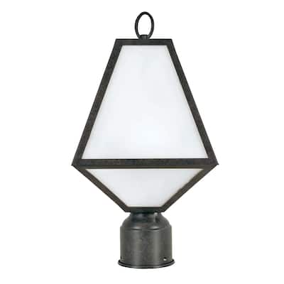 Brian Patrick Flynn for Crystorama Glacier Outdoor 1 Light Post - 8'' W x 15.5'' H