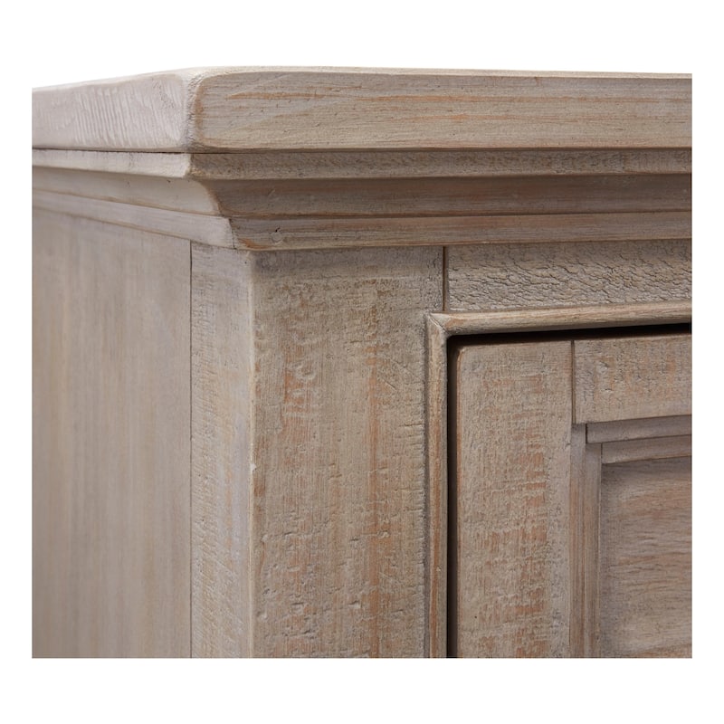 Magnussen Home Paxton Place Dovetail Grey 80" Console - 80"W x 18"D x 32"H