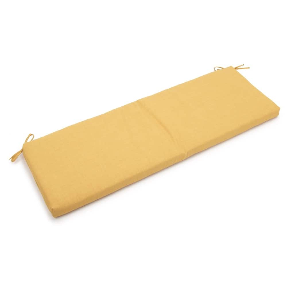 Patterned Indoor/Outdoor Bench Cushion (48-, 51-, or 54-inches wide)