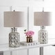 preview thumbnail 3 of 10, Artichoke 24.5" LED Glass Table Lamp, Mercury Silver (Set of 2) by JONATHAN Y