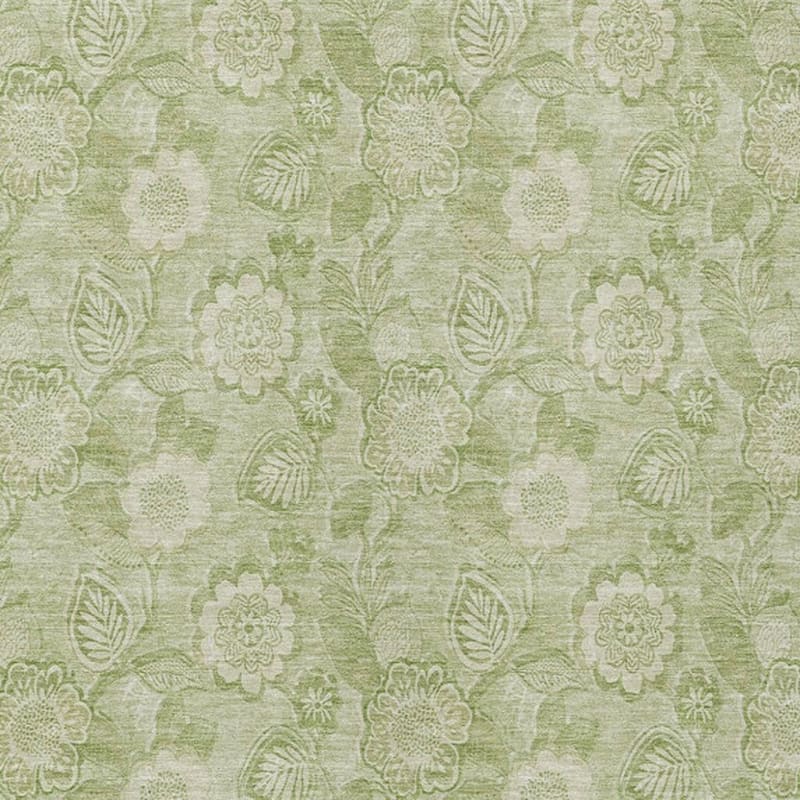 HomeRoots Floral Transitional Rectangle Outdoor Rug