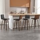 preview thumbnail 200 of 198, 26"/29" Faux Leather Swivel Bar/Counter Stools, Set of 2/3