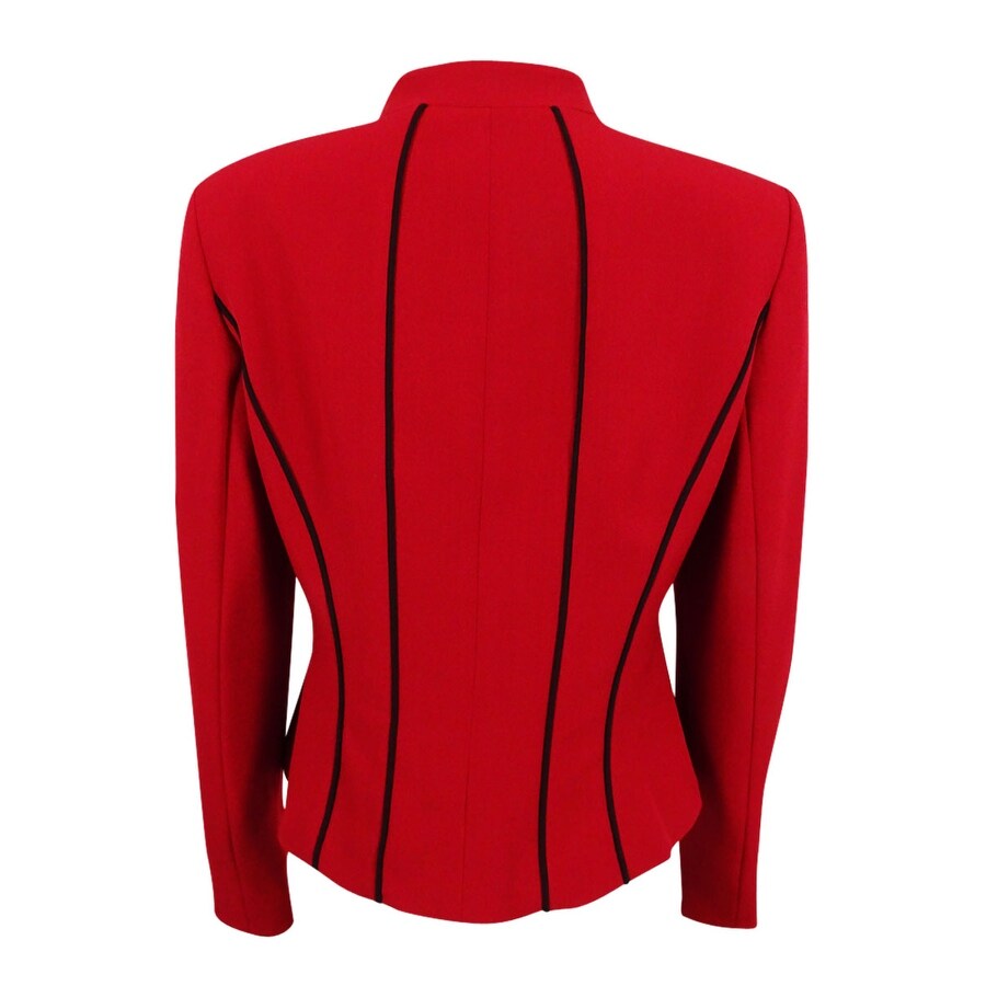 women's plus size red jacket