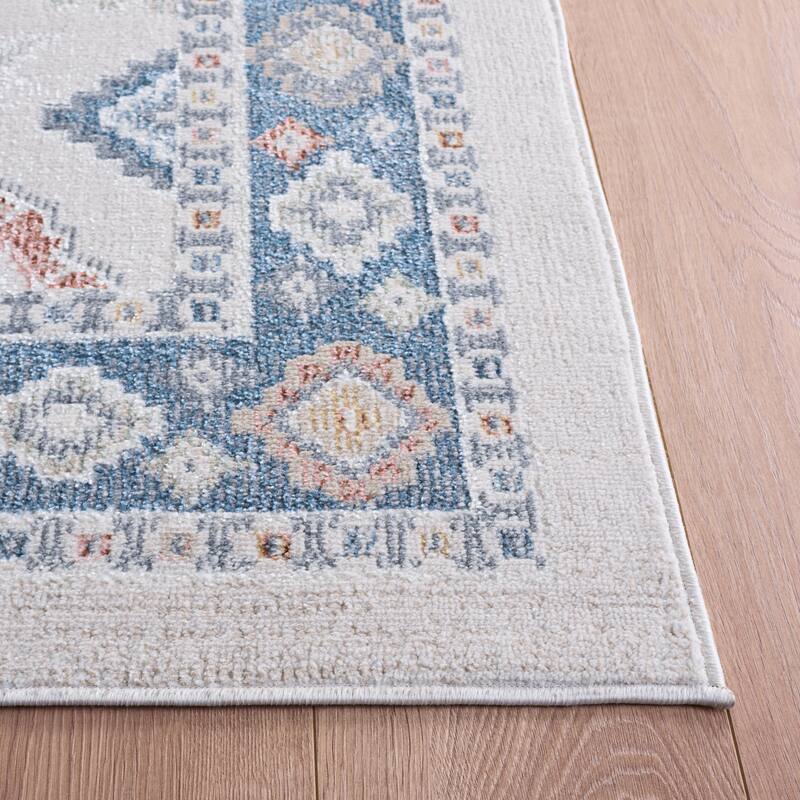 SAFAVIEH Blair Machine Washable Kanae Slip Resistant Boho Rug