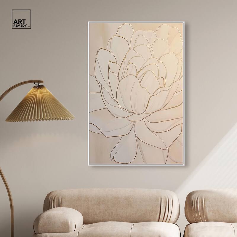 Sculpted Shards I Canvas by Art Remedy